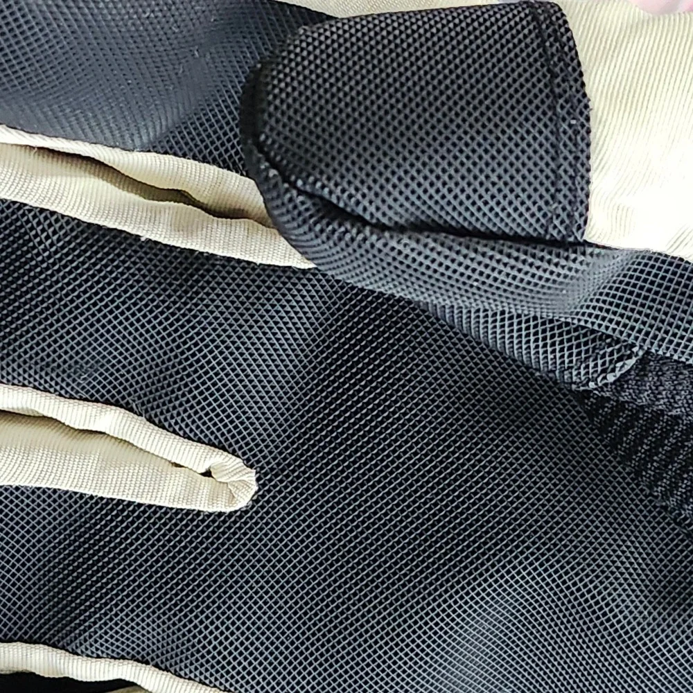 Hotfingers Ski Gloves Womens M Cream Black Insulated Winter Snowboarding Gear